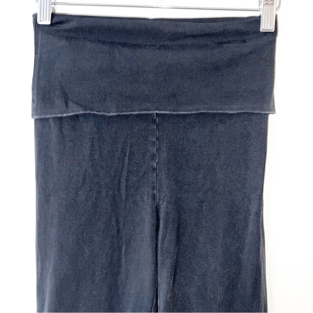 Offline by Aerie Women's Fold Over High Rise OG Flare Legging Size S Long Black - Picture 4 of 6